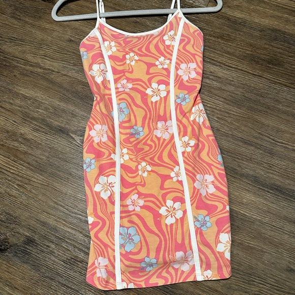 Floral Mini Summer Dress - Picture 1 of 2